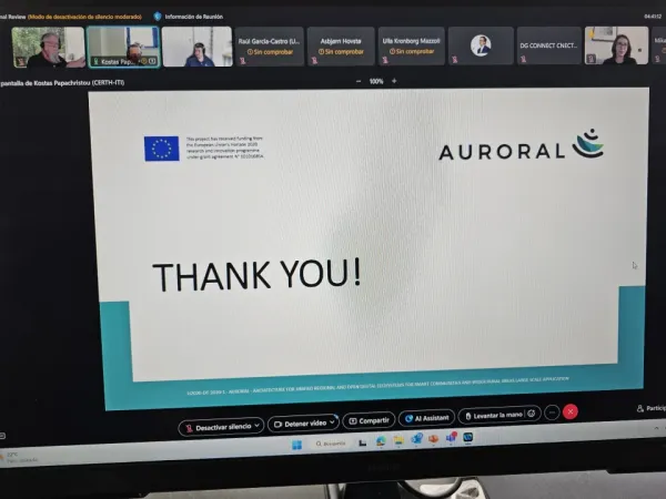 AURORAL project end